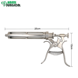 Proveedor Rápido de Instrumentos Quirúrgicos DHL FedEx, Pistola de Jeringa Veterinaria Multidosis de 30 ml - Product Image 6