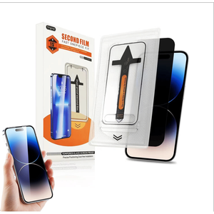 Protettore dello schermo di pasta di posizionamento automatico per iPhone 15/14/13 Pro Max/Plus bolle senza polvere chiaro/Privacy/pellicola di protezione del telefono - Product Image 1