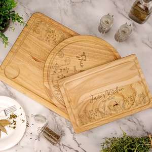 Planche à découper en bois de noyer avec poignée, planche à découper de haute qualité, planche à servir le fromage, faite à la main, durable, passe au lave-vaisselle - Product Image 1