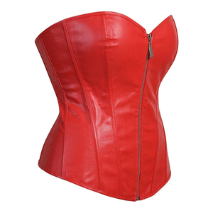 Corsé de Cuero Genuino para Mujer al por Mayor, con Bordado, Colores Personalizables, Logotipo, Diseño Transpirable, el Más Vendido - Product Image 3