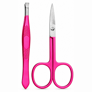 Juego de 5 Herramientas de Manicura Profesionales de Acero Inoxidable MANAN INSTRUMENTS con Cortaúñas 5 en 1, Estuche Portátil a Color - Product Image 3