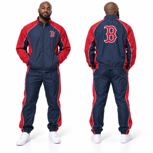 Conjuntos de Chaquetas Cortavientos Personalizadas para Hombre, Logotipo Personalizado, OEM, ODM, Suministro al por Mayor, Marca Privada, Ropa de Equipo, Ropa Universitaria, Uniforme de Club - Product Image 1
