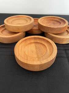 Personalized Wooden <b>Coaster</b> for <b>Beer</b>, Tea or Any Drink, Made of Quality Solid Beech Wood, <b>Coaster</b> for Cafes, Kitchens or Hotels - Product Image 5