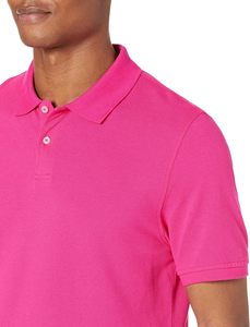 Camiseta de Manga Corta para Hombre, Transpirable, Ligera, Cómoda, Tejida, con Estampado Sólido, Impresión por Transferencia de Calor, Marca Personalizada, para Golf - Product Image 5