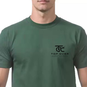 T-shirts de sport pour hommes en Spandex/Polyester respirants et écologiques à faible MOQ, séchage rapide, confortables, service OEM personnalisé pour la vente en ligne - Product Image 5