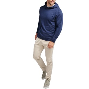 เสื้อฮู้ดดี้พัฟเฟอร์ผู้ชายคุณภาพสูง ผ้าฝ้าย 100% สกรีนลายตามสั่ง ทรงเข้ารูป กระเป๋าข้างลึก ฟรีไซส์ เสื้อสเวตเชิ้ตแบบสวม ไม่มีลาย - Product Image 3