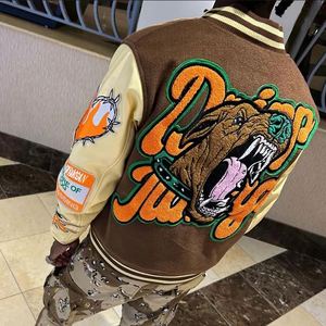 Blouson Bomber de Baseball Homme Hiver Chaud avec Col Montant, Broderie Personnalisée de Logo, Nouvelle Collection, Vente en Gros Usine, Qualité Supérieure - Product Image 2