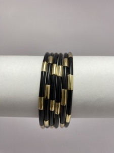 Fashion Modern Polished Resin Brass <b>Bangles</b> Sets - Product Image 3