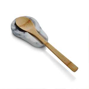 Reposacucharas de Cocina de Acero Inoxidable Blanco, Color Personalizado, Hecho a Mano, Ecológico, Apto para Lavavajillas y Microondas - Product Image 1