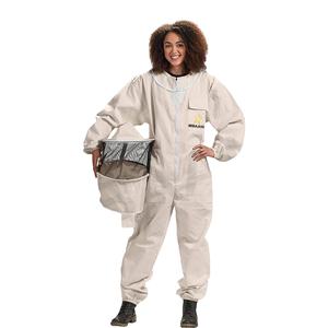 Traje de Apicultura en Color Rosa Té con Velo Redondo para Apicultores Profesionales - Product Image 1