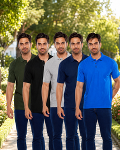 Chemise de golf décontractée pour homme, col à revers, manches courtes, en coton, coupe ajustée, respirante, brodée, idéale pour l'été – Fournisseur d'usine de Guangzhou - Product Image 1
