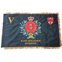 Drapeau de la Tennessee brodé à la main, 3 x 5 pieds, en coton, avec inscription « Qu'importe le temps que l'oubli ne passe pas » et le slogan « Quis Separabili »