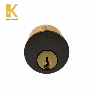 Cerradura de Cilindro KW con Llave, Bronce Envejecido, Estándar Americano, Herraje de Seguridad para Puerta, Latón Sólido y Duradero - Product Image 5