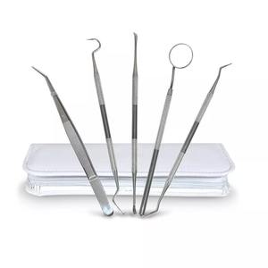 Juego profesional de 5 piezas de llaves dinamométricas de acero inoxidable para implantes dentales, instrumentos manuales para raspado periodontal anterior y posterior, con certificación CE - Product Image 5