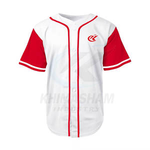 Camiseta de Béisbol de Primera Calidad, Diseño Clásico con Botones, Material Duradero, Ropa Deportiva - Product Image 5