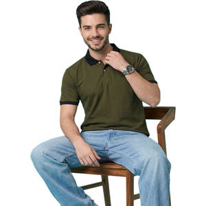 Chemise polo homme en coton, manches courtes, pour golf et tennis, garçon, haute qualité, respirante, grandes tailles, séchage rapide, vêtements unisexes été - Product Image 2