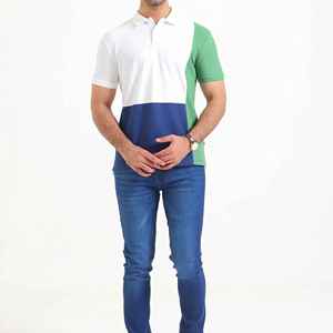 Polos épais pour hommes en coton confortable, décontractés, élégants et modernes, parfaits pour le quotidien et pour la gestion de l'humidité de la garde-robe - Product Image 2