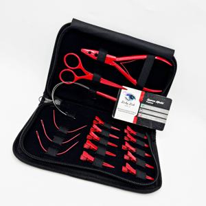 Kit de Herramientas Profesional para Extensiones de Cabello con Anillas de Acero Inoxidable de Grado Quirúrgico, Microperlas Nano, Gancho de Tracción con Fijación Fuerte - Product Image 3