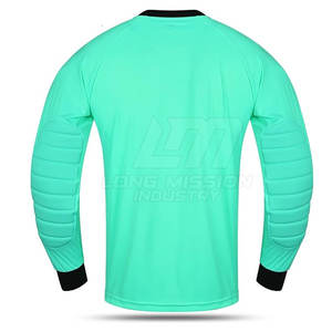 เสื้อผู้รักษาประตูคุณภาพสูง แบบซับลิเมชั่น ออกแบบโลโก้ทีมได้ตามต้องการ สำหรับผู้ชาย - Product Image 4