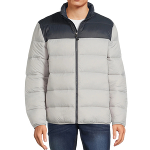 Manteaux d'hiver pour hommes en duvet et coton de qualité supérieure, chauds, à capuche, pour l'extérieur, mode, grandes tailles, logo personnalisé, vestes matelassées pour hommes - Product Image 1