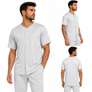 Camiseta de béisbol resistente, diseñada con tejido ligero para juegos competitivos y uso atlético diario con fácil movilidad, OEM - Product Image 5