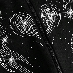 Premium Quality Custom Sun Fade Hoodie With <b>Rhinestone</b> Zip Up <b>Hoodies</b> 2026 Wholesale Breathable 100% Cotton <b>Rhinestone</b> Hoodie - Product Image 5
