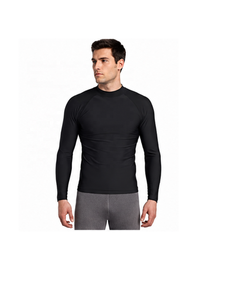 Rashguard BJJ MMA unisexe pour adultes, manches longues, compression, UPF50+, imperméable, anti-humidité, spandex anti-déchirure, 230g, transfert thermique - Product Image 2