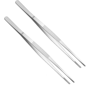 High Grade Stainless Steel 20 cm <b>Kitchen</b> Tweezers Extra Long Sushi Tweezers For Chef - Product Image 1