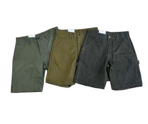 Pantalones Cortos Vintage Carhartt Carpenter de Doble Rodilla, Ropa Remake, Pantalones Cortos de Algodón para Verano - Product Image 2