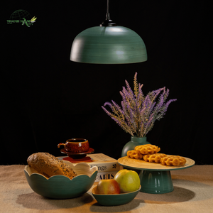 โคมไฟไม้ไผ่สานธรรมชาติ โคมไฟห้อยทำมือจากไม้ไผ่สำหรับตกแต่งภายใน - Product Image 3