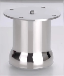 Factory Direct Wholesale Stainless Steel Furniture Legs Modern Kitchen Dining Cabinet Sofa <b>Bed</b> Support Legs Heavy Duty Easy - Product Image 3