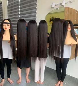 ผมต่อเวียดนามแบบตรงเรียบเนียน  แบบเส้นเดี่ยว  แท้  ไม่ผ่านการแปรรูป - Product Image 1