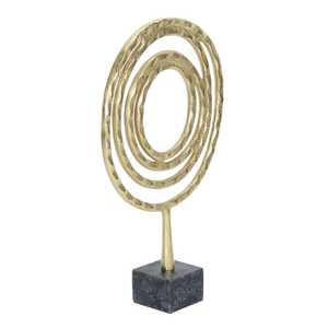 Recién Llegado: Escultura Abstracta de Aluminio de Lujo JE2025 de Jaffs Exports, Geométrica Circular, Moderna, Artística, Hecha a Mano y Ecológica - Product Image 2