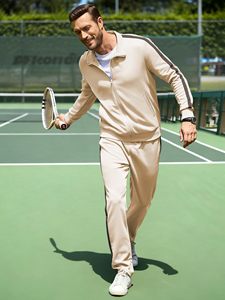 Custom Men's Eco-Friendly Casual <b>Polyester</b> <b>Tracksuit</b> Printed Hoodie Sweatpants Set Sportswear Breathable Plain Athletic Wear - Product Image 3