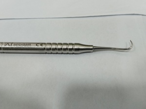 Gouges professionnelles en acier inoxydable de qualité médicale à double face 2,0 mm pour le nail art DIY - Product Image 2