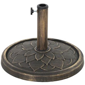 Base de bronce para sombrilla de patio, solo la base, para sombrillas y bases de patio - Product Image 5