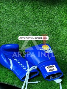 Nouveaux gants de boxe professionnels de compétition, design dernier cri, imprimé Goku, en cuir de vachette, style Winning - Product Image 1