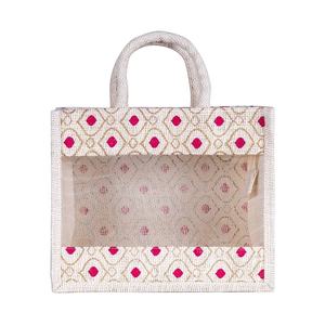 Sac de rangement en jute durable pour une utilisation polyvalente dans les étagères du placard et l'organisation de la buanderie - Product Image 5