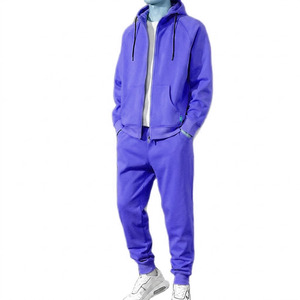 Chándal Deportivo Rosa para Hombre, Personalizado OEM, de Algodón Liso, Felpa Francesa, Ropa de Moda Masculina - Product Image 2