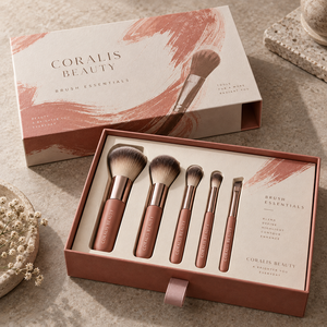 Boîte d'emballage coulissante personnalisée CORALIS Brush Essentials - Product Image 1