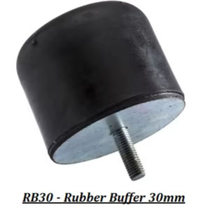 CMK ผลิตยางกันกระแทก 1 ขา ขนาด 50 มม. รับน้ำหนักได้ ยี่ห้อ CMK สีดำ โช้คอัพ ตัวกันกระแทกเครนเหนือศีรษะ บรรจุกล่อง ทนทาน - Product Image 2