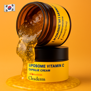 Crema Correctora de Manchas con Vitamina C en Cápsulas Liposomales 55ml, Crema Facial Iluminadora para el Control de Imperfecciones, Cosmética Coreana al por Mayor - Product Image 6