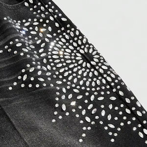 Short en jean élégant de qualité supérieure pour hommes 2026 – Nouveau design personnalisé, 100 % coton respirant - Product Image 4