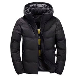 Chaqueta de Invierno para Hombre 2026, de Alta Calidad, con Cuello Alto Recubierto, Nailon Personalizado OEM, Peso de la Tela 460g, Relleno de Poliéster - Product Image 6