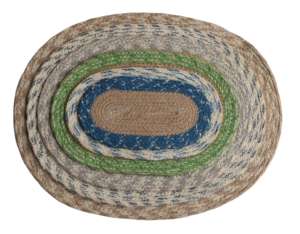 Alfombras de Yute de Diseño Personalizado, Alfombra Trenzada de Fibra Natural, Ecológica, Calidad de Exportación - Product Image 3