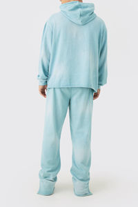 Nuevos Conjuntos Deportivos de Poliéster de Alta Calidad 2026, con Logotipo Personalizado Impreso, Lavado Ácido, Transpirables, de Forro Polar, Diseño 2 en 1, para Invierno - Product Image 5