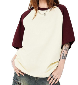 Camiseta de Manga Corta para Hombre, Talla Grande, Cuello Redondo, Tela de Algodón, Unisex, Color en Contraste - Product Image 4