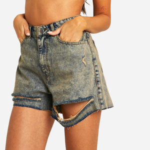 Shorts de Mezclilla de Alta Calidad para Mujer, Cintura Elástica, Ajuste Ceñido, Ecológicos, de Secado Rápido, Precios Razonables - Product Image 6