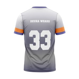 เสื้อทีมออกแบบเอง แห้งเร็ว สำหรับวอร์มอัพ ผู้ใหญ่ เด็ก เสื้อเจอร์ซีย์ทีม ซับลิเมชั่น ยูนิเซ็กซ์ เสื้อบาสเก็ตบอลแขนสั้น สำหรับเล่นกีฬา - Product Image 2