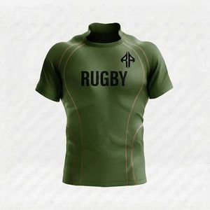 Uniforme de rugby de haute qualité par RIVIAN ATLANTIC, impression par transfert thermique, manches courtes, 100% polyester, pour hommes - Product Image 6